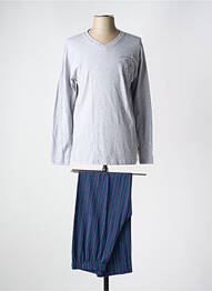 Pyjama col v bleu COUP DE COEUR homme
