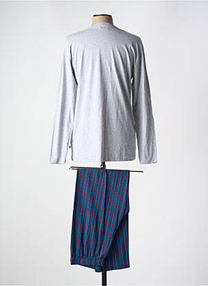 Pyjama col v bleu COUP DE COEUR homme