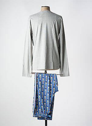 Pyjama col rond gris ARTHUR homme