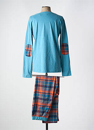 Pyjama col rond bleu ARTHUR homme