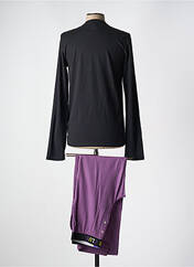Pyjama noir ARTHUR pour homme seconde vue