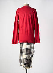 Pyjama rouge CHRISTIAN CANE pour homme seconde vue