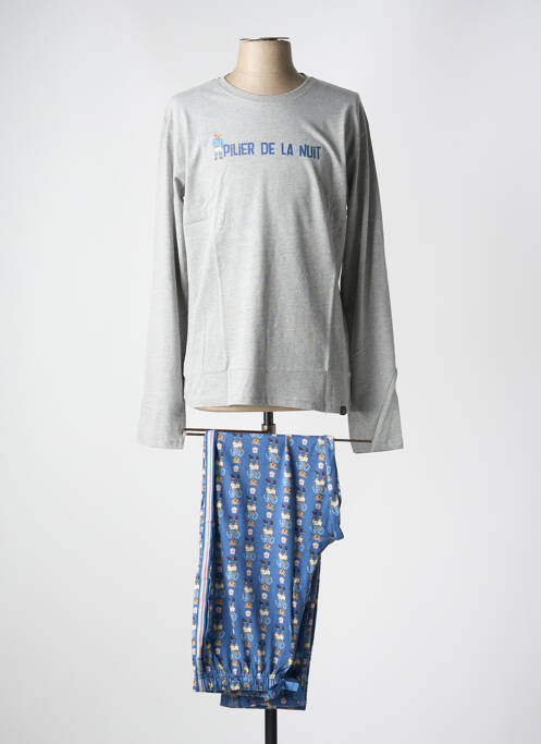 Pyjama gris ARTHUR pour homme