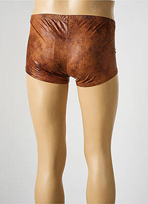 Boxer marron MANSTORE homme