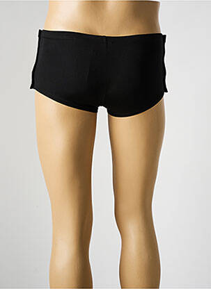 Boxer effet matière satinée noir MANSTORE homme
