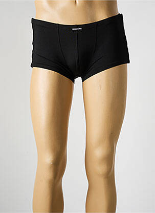 Boxer effet matière satinée noir MANSTORE homme