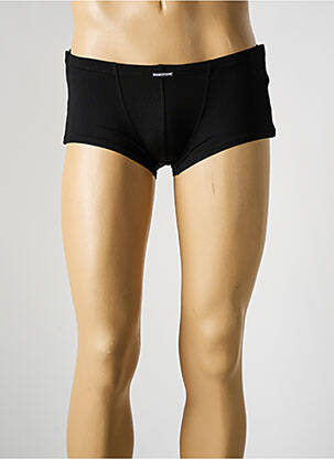 Boxer effet matière satinée noir MANSTORE homme