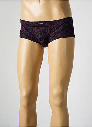 Boxer imprimé fantaisie noir MANSTORE homme