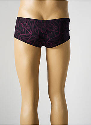 Boxer imprimé fantaisie noir MANSTORE homme