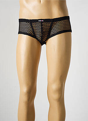 Boxer tissage résille noir MANSTORE homme