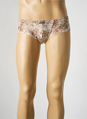 Boxer sérigraphie beige MANSTORE homme
