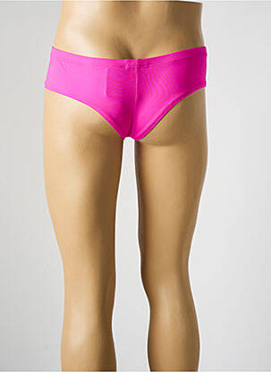 Boxer effet matière satinée rose MANSTORE homme