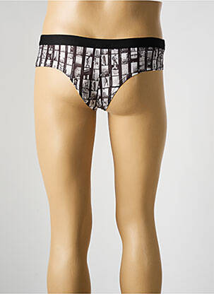 Slip imprimé fantaisie gris MANSTORE homme
