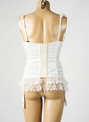 Guêpière/Porte-jarretelle beige CHANTAL THOMASS pour femme seconde vue