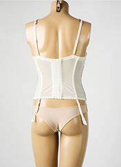 Guêpière/Porte-jarretelle beige MARIE JO pour femme seconde vue