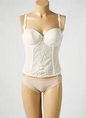 Guêpière/Porte-jarretelle beige MARIE JO pour femme seconde vue