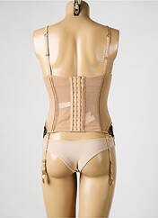 Guêpière/Porte-jarretelle chair MILLESIA pour femme seconde vue