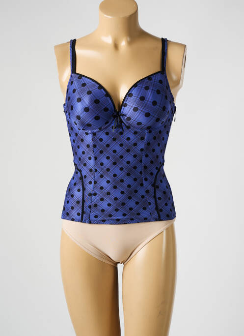 Corset bleu MARIE JO pour femme