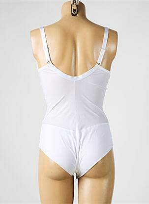 Body lingerie stretch blanc AMBRA femme