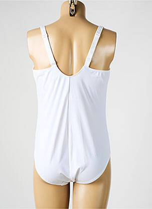 Body lingerie stretch blanc ROSA FAIA femme