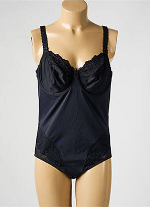 Body lingerie stretch noir ROSA FAIA femme