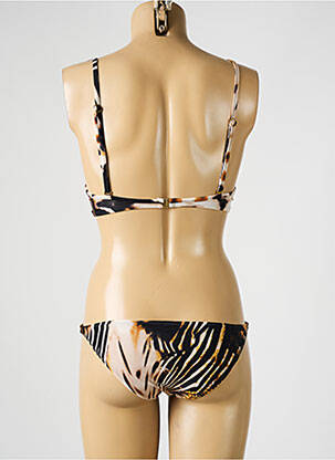 Maillot de bain 1 pièce haut soutien-gorge emboitant haut soutien-gorge emboitant beige MILLESIA femme