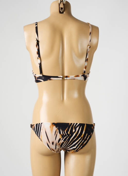 Maillot de bain 1 pièce beige MILLESIA pour femme