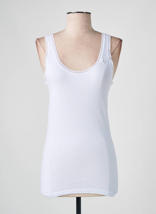 Débardeur blanc AVET pour femme