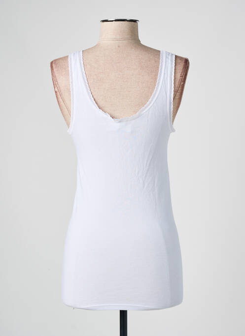Débardeur blanc AVET pour femme
