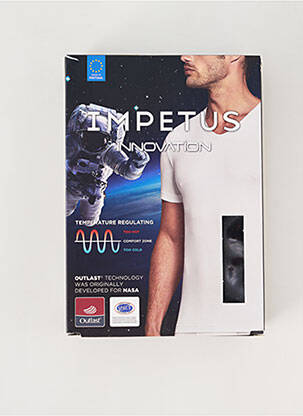 T-shirt stretch manches courtes noir IMPETUS homme