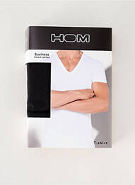 T-shirt stretch manches courtes noir HOM homme