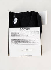 T-shirt noir HOM pour homme seconde vue