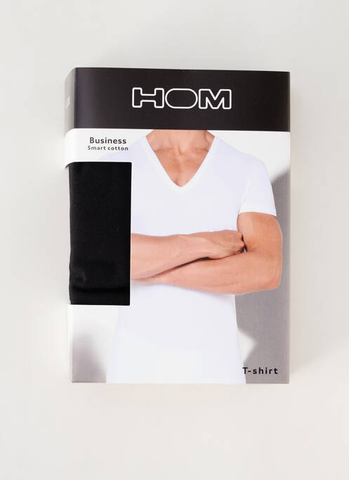 T-shirt noir HOM pour homme