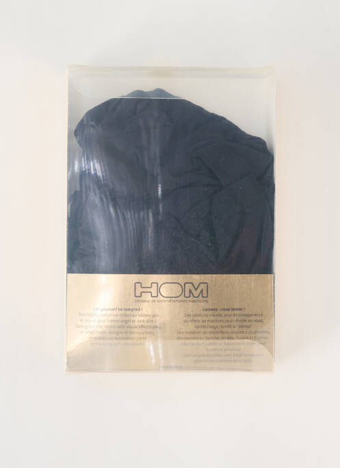 T-shirt noir HOM pour homme