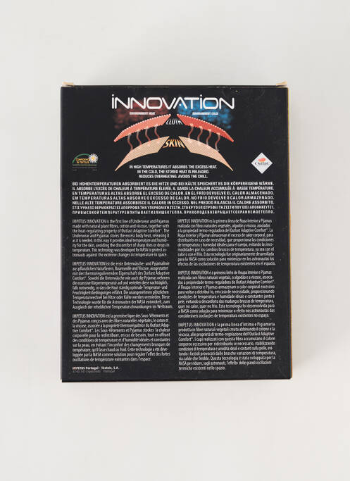 T-shirt violet IMPETUS pour homme