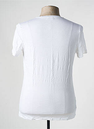 T-shirt coupe cintrée manches courtes blanc HOM homme