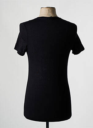 T-shirt coupe cintrée manches courtes noir HOM homme