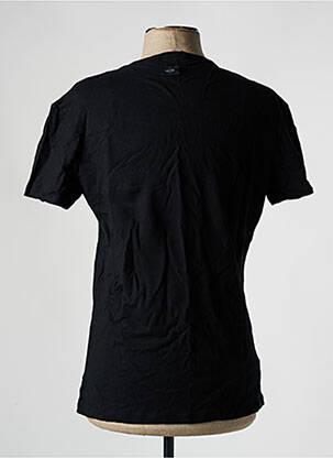 T-shirt coupe cintrée manches courtes noir HOM homme