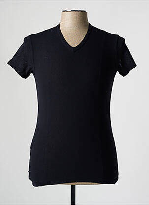 T-shirt coupe cintrée manches courtes noir HOM homme