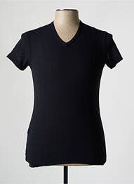 T-shirt coupe cintrée manches courtes noir HOM homme