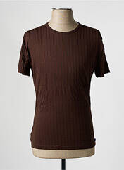 T-shirt marron HOM pour homme seconde vue
