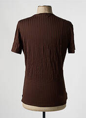T-shirt marron HOM pour homme seconde vue