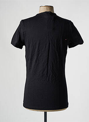 T-shirt stretch manches courtes noir HOM homme