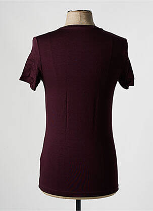 T-shirt coupe cintrée manches courtes violet HOM homme