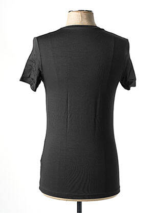 T-shirt coupe cintrée manches courtes noir HOM homme