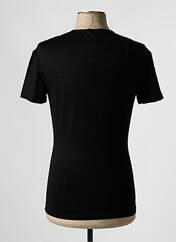 T-shirt noir HOM pour homme seconde vue