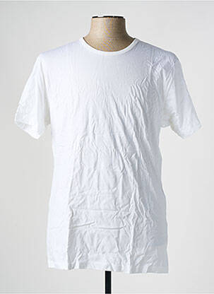 T-shirt coupe cintrée manches courtes blanc EMINENCE homme