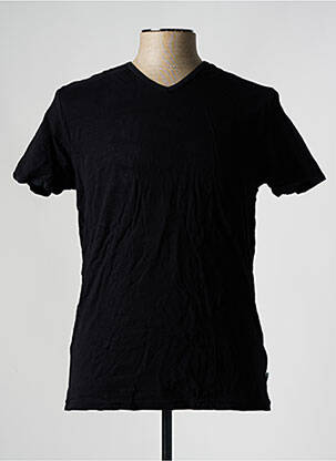 T-shirt coupe cintrée manches courtes noir EMINENCE homme