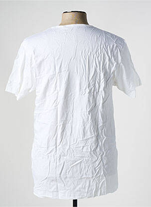 T-shirt coupe cintrée manches courtes blanc EMINENCE homme
