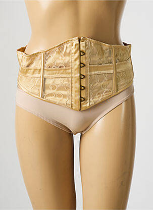 Corset avec armature or MILLESIA femme